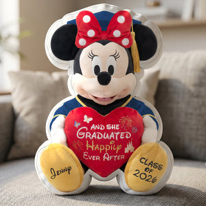 Cute Mouse Graduation Pillow - Personalized Gifts For Graduates 03natn130526