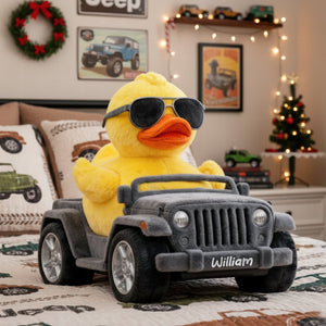 Ducking Trip Custom Shape Pillow - Personalized Gifts For Off-road Lovers 02QHQN081125