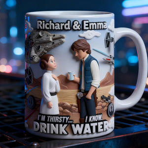 Funny & Loving Coffee Mug - Personalized Gifts For Couple 06DTDT150126