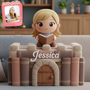 Book Lover Custom Shaped Pillow - Personalized Gifts For Book Lover 04kita211125