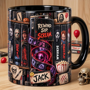 Scary Villain Magic Coffee Mug - Personalized Gifts For Horror Lovers 03halu080926
