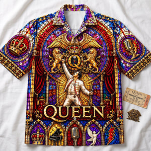 Queen Music Hawaiian Shirt - Personalized Gifts For Rock Lovers 04natn120726