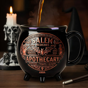 Witch Apothecary Cauldron Mug, Personalized Gifts For Witch Lovers 01qhtn210825