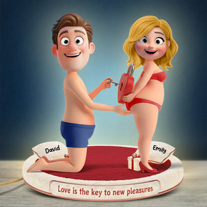 Love Is The Key Light Box Personalized Gifts For Couple 06OHQN081225