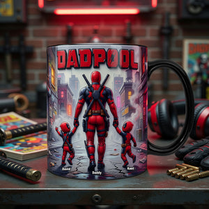 Masked Hero Dad Magic Coffee Mug - Personalized Gifts For Dads 04NAQN040526