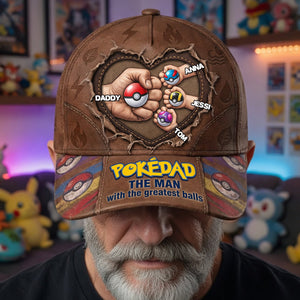 Monster Trainer Classic Cap - Personalized Gifts For Dad 02NALU080526