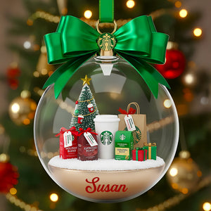 Mental Alertness Christmas Ornament - Personalized Gifts For Coffee Lovers 03NADT131025