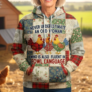 Personalized Funny Gifts For Chicken Lovers Hoodie 02natn251125