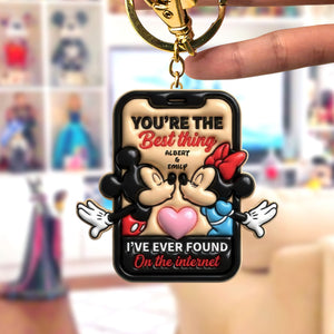 Romantic Couple Keychain – Personalized Gifts For Couple 06toqn060126