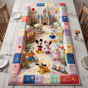 Sweet Street Quilted Table Runner - Personalized Gifts 04NATA110826