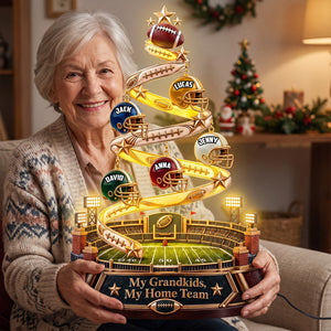 My Home Team Acrylic Light Box - Personalized Gifts For Christmas 02patn191026