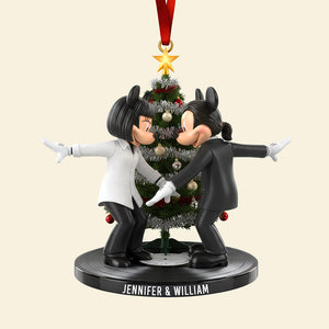 Dancing Couple Ornament - Personalized Gifts For Couple 05naqn291025