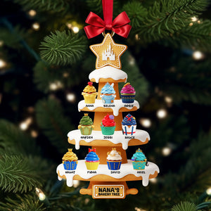 Sweet Cupcakes Christmas Ornament - Personalized Gifts For Grandmas 01OHLU151025