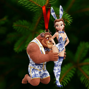 Cheeky Fairytale Couple Ornament - Personalized Gifts For Couple 05ohlu031025