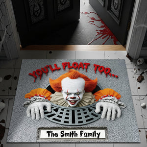 Horror Sewer Halloween Doormat - Personalized Gifts For Movie Fans 02OHLU150825