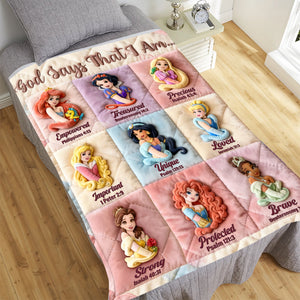 Beautifully Made By God Blanket - Gifts For Christian Blanket 05NAQN130226