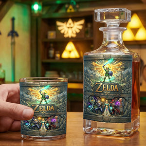 40 Years Of Adventure Glass Decanter Set Personalized Gifts 05TOQN160326
