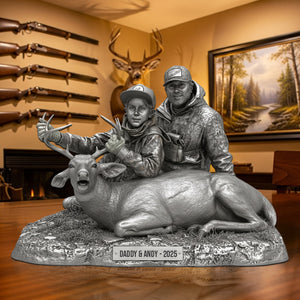 Hunting Trophy Moment Plaque, Personalized Gifts For Hunting Lover 02qhtn290825