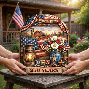 USA 250 Years Acrylic Plaque - Gifts For Patriotics 05TYLU170326