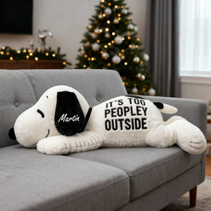 Lazy Custom Shape Pillow - Personalized Gifts For Anti-Social 03qhmg151125