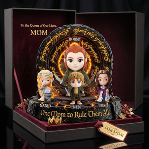 One Mom To Rule Them All Acrylic Plaque - Personalized Gifts For Mom 01hudt300326-Homacus