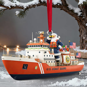 Santa Service Christmas Ornament Personalized Gifts 01HYDT111125