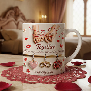 Couple Together Mug - Personalized Gifts For Couple 02NATA301225