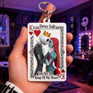Drive Safe Reminder Of Couple Keychain - Personalized Gifts For Couples 09NALU201225