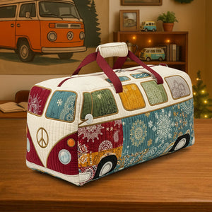 Personalized Christmas Gifts For Car Lovers Quilted Duffle Bag 05hytn100925