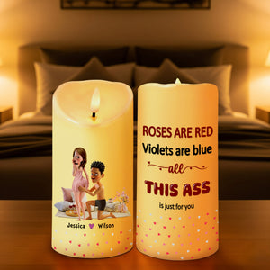 Couple LED Candle - Personalized Gifts For Couple 01NAMG040825