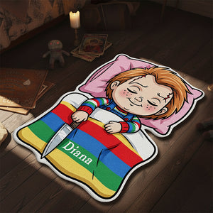 Cute Horror Bedroom Doormat - Personalized Gifts For Horror Movie Fans 02pgqn280825