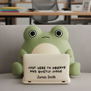 Frog Coworker Pillow Personalized Gifts For Coworker 07KIDT201125