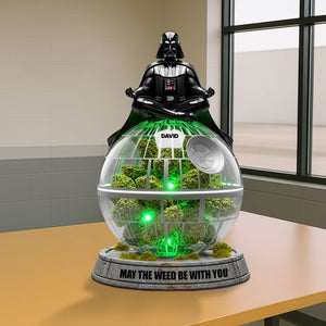 The Force Weed Acrylic Plaque - Personalized Gifts For Weed Lovers 02TOTN160625