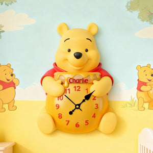 Cute Character Wall Clock - Personalized Gifts For Loved Ones 06hymg291225