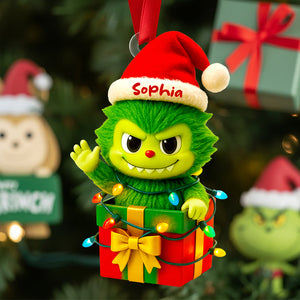 Santa’s Little Ornament Personalized Christmas Gifts 03PGDT180825