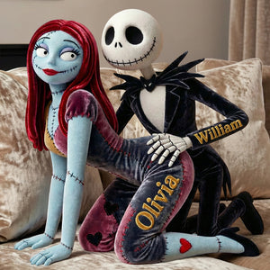 Gothic Romance Couple Pillow - Personalized Gifts For Couple 06TGDT081225