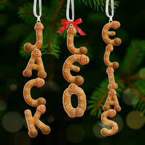 Gingerbread Ornament Tree Personalized Christmas Gifts 01TGMG271025