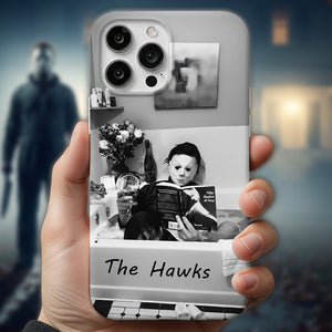 Chilling Killer Phone Case, Personalized Gifts For Horror Fans 01qhdt060925