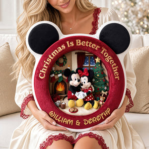 Forever Love Custom Shaped Pillow - Personalized Christmas Gifts For Couples 03ttdt091026