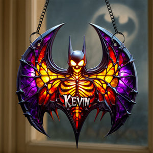 Dark Wings Suncatcher Ornament Personalized Gifts for Fans 04DTDT310725