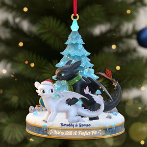 Personalized Gifts For Couple Christmas Acrylic Ornament 01ohmg041125