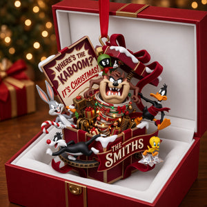 Classic Cartoon Acrylic Ornament - Personalized Gift For Christmas 03HALU020926