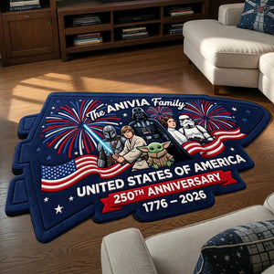 Legend Warriors - Celebrating USA 250th Anniversary Custom Shaped Doormat - Personalized Gifts For Family 01paqn300426