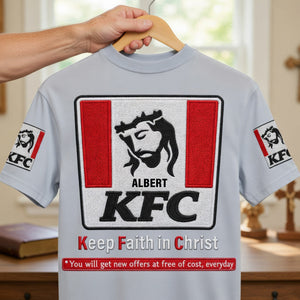 Keep Faith In Christ Shirt - Personalized Gifts For Christians 03naqn160626