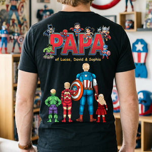 Heroic Dad Shirt - Personalized Gifts For Father's Day Shirt 03HUTN040626PA