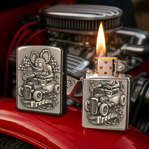 Freaky Hot Rod Lighter, Personalized Gifts For Hot Rod Lovers 01qhmg130825