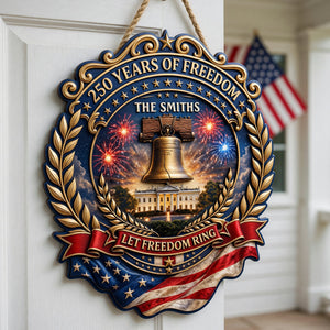 250 Years Of Freedom Acrylic Sign - Personalized Gifts For Family 02toqn300526