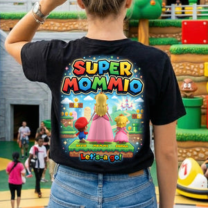 Mushroom Kingdom Retro Shirt - Personalized Gifts For Mom 04NATN010426 - GRER2005