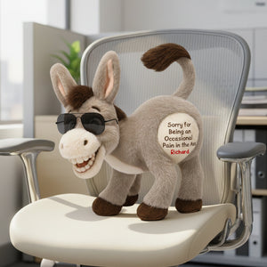 Funny Donkey Custom Shape Pillow - Personalized Gifts For Coworkers 07naqn171125