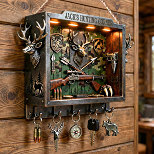 Deer Hunting Acrylic Key Hanger – Personalized Gifts For Hunters 02tgmg231225